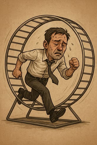 hamsterrad-Coaching business 50+ hamsterrad Cocaching Business 50+