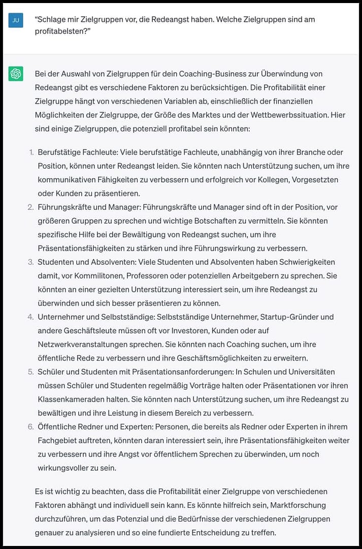 Chat GPT Frage 2 comp